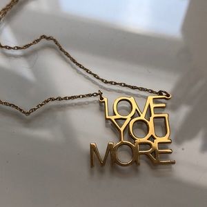 Jennifer Zeuner ‘Love You More’ Necklace